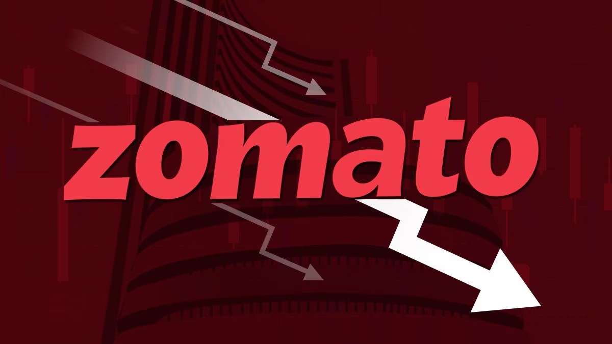 Zomato Shares Fall : Tax Notice के बाद Zomato को मिला जोरदार झटका, धड़ाधड़ गिर गए कंपनी के Shares