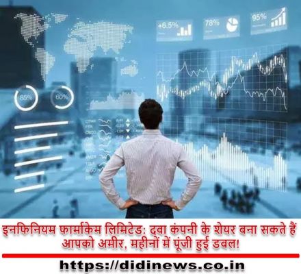 इनफिनियम फार्माकेम लिमिटेड: दवा कंपनी के शेयर बना सकते हैं आपको अमीर, महीनों में पूंजी हुई डबल!