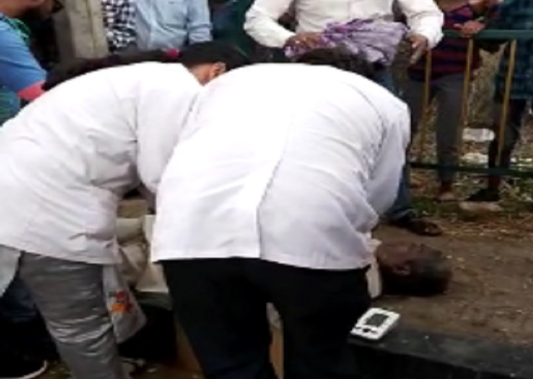 रायपुर किसान आंदोलन में 1 किसान की मौत, किसान आंदोलन के पैदल मार्च में शामिल हुआ था । 