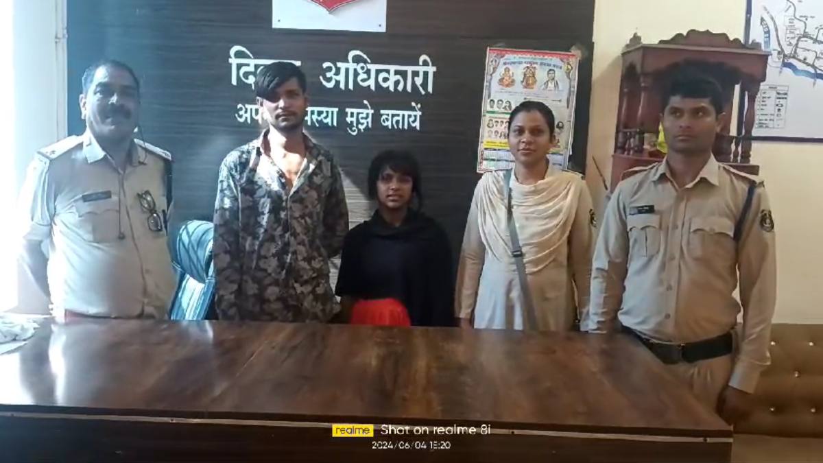  रास्ता रोककर लोगों से लूटपाट, एक युवती समेत चार आरोपी गिरफ्तार