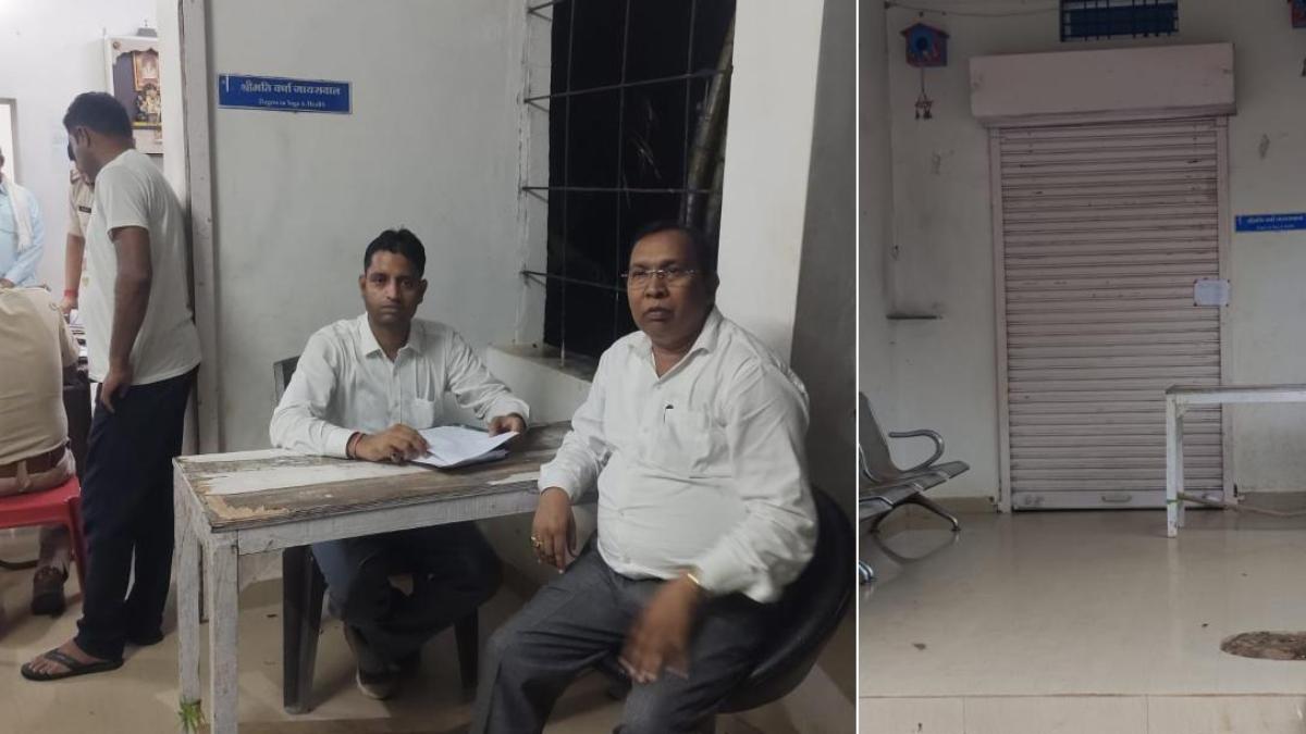 क्लीनिक और मेडिकल स्टोर पर पड़ा छापा, बिना अनुमति के संचालन पर किया गया सील