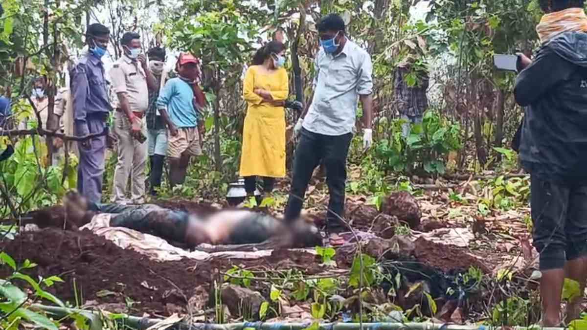 छत्तीसगढ़ : युवक की खौफनाक हत्या, हाथ और गुप्तांग काटकर शव को दफना, जांच में जुटी पुलिस