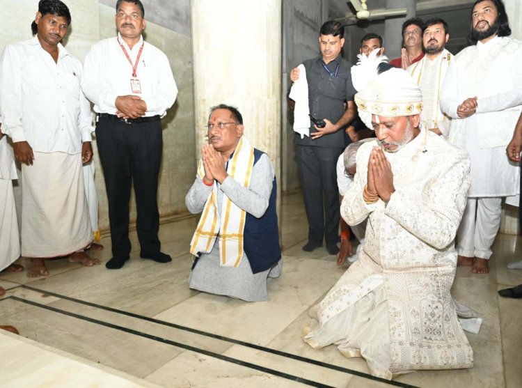 गुरू घासीदास की कर्मभूमि भंडारपुरी को नये स्वरूप में विकास करने सीएम साय ने की कई बड़ी घोषणाएं : सीएम ने कहा मनखे मनखे एक समान&rsquo; की सोच पर चल रही है छत्तीसगढ़ सरकार