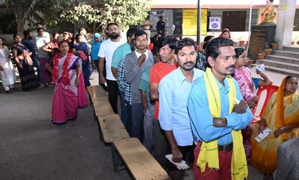 रायपुर दक्षिण विधानसभा उपचुनाव में 50.50 प्रतिशत मतदान