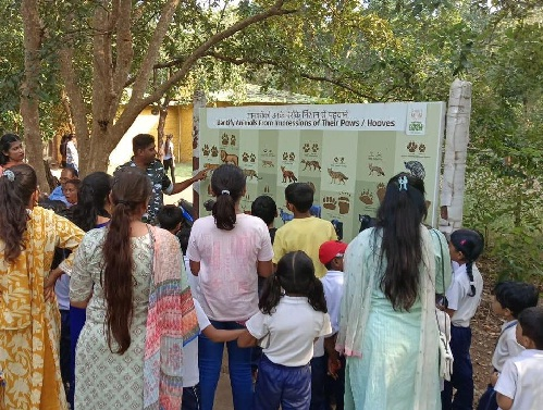 नंदनवन जंगल सफारी : प्रकृति दर्शन कार्यक्रम में 7000 से अधिक विद्यार्थियों ने लिया भाग