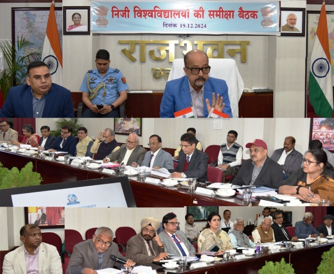 नवाचार, अनुसंधान व स्टार्टअप पर विशेष ध्यान दें विश्वविद्यालय: राज्यपाल डेका