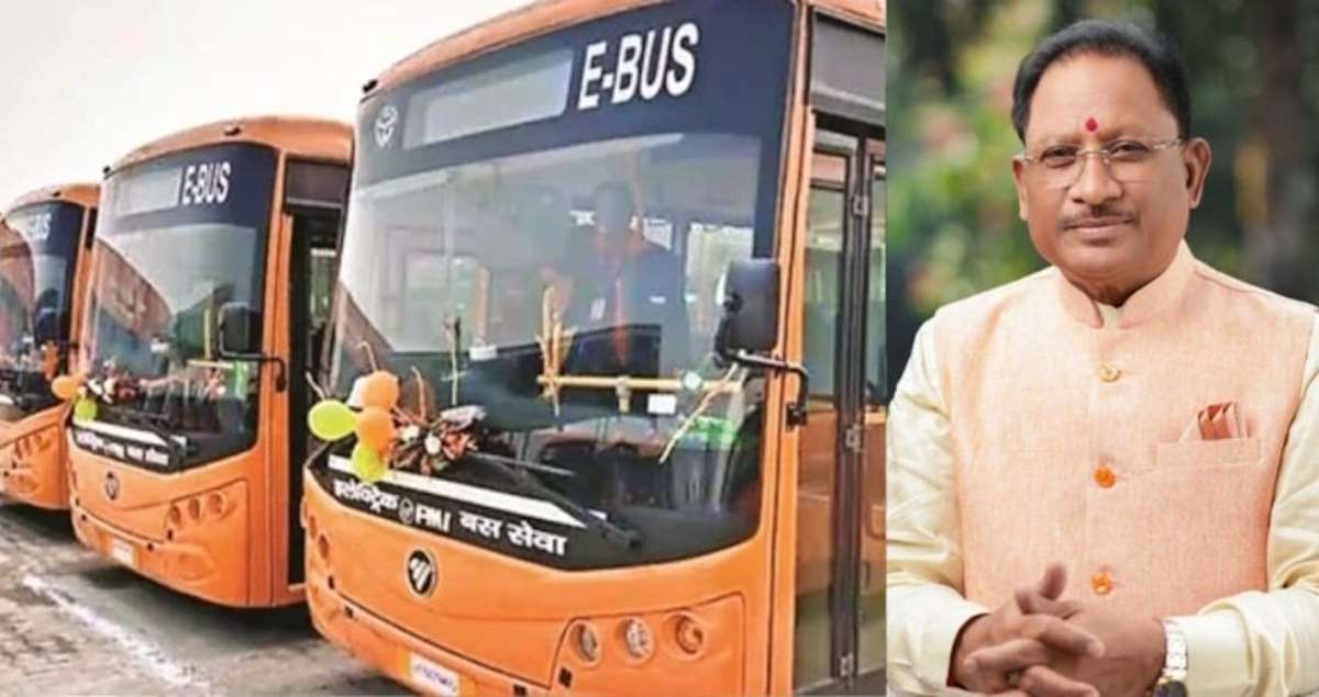 विष्णु का सुशासन : ई-बस सेवा से छत्तीसगढ़ में आ रही परिवहन क्रांति
