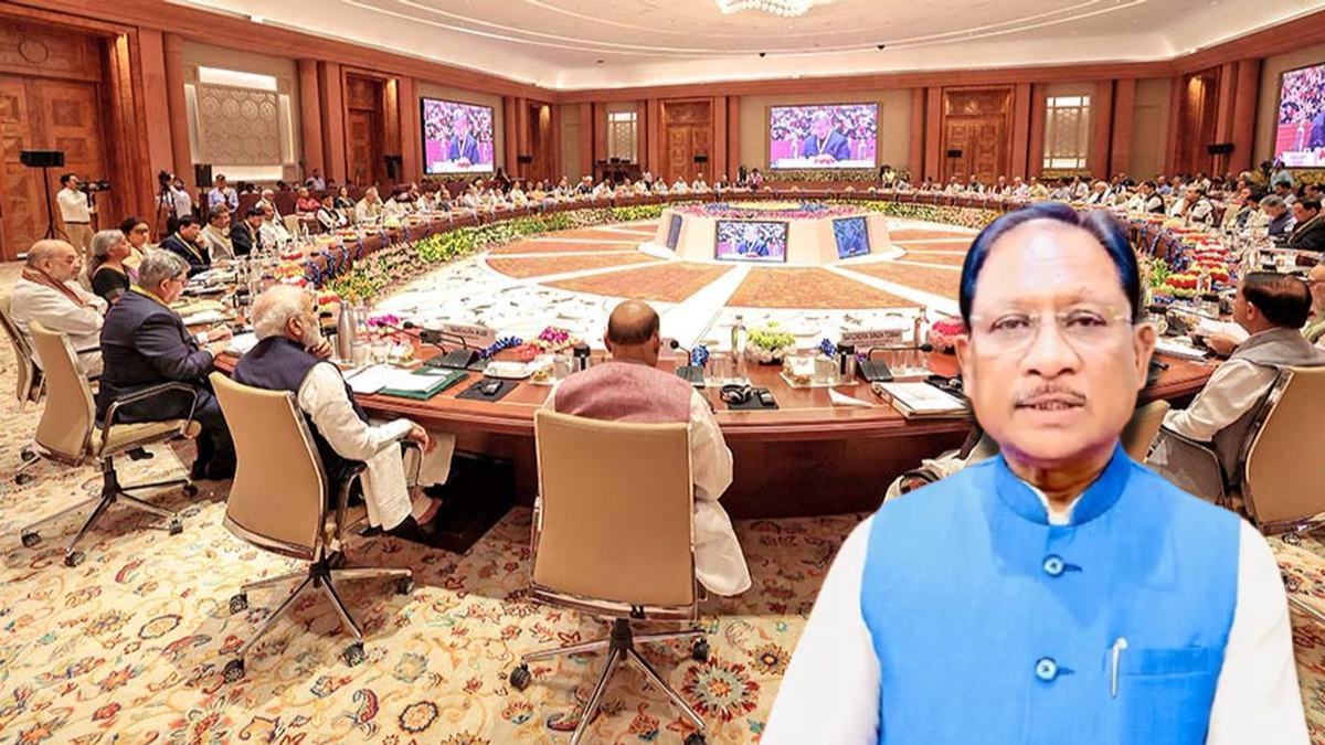 नीति आयोग की बैठक आज : पीएम मोदी के सामने मुख्यमंत्री विष्णुदेव साय पेश करेंगे छत्तीसगढ़ का विजन डॉक्यूमेंट,