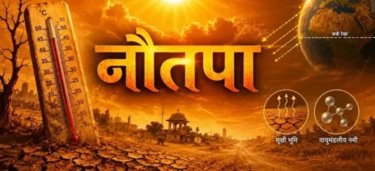 CG Weather Update : आज से नौतपा शुरू, अगले 9 दिन ज्यादा तपेगी धरती