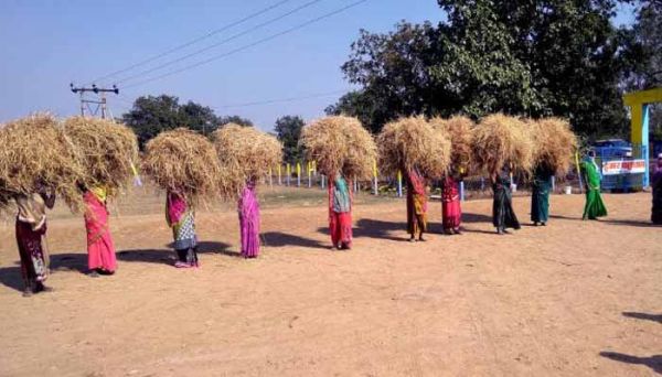 रायपुर : मुख्यमंत्री की किसानों से पैरा दान की अपील का सकारात्मक असर..किसानों ने 31.35 करोड़ रुपए का 15.67 लाख क्विंटल से अधिक पैरा दान किया बिलासपुर सम्भाग के किसानों ने सर्वाधिक 6.10 लाख क्विंटल पैरा किया दान गौठानों में पशुओं के लिए चारे की व्यवस्था हेतु मुख्यमंत्री ने किसानों से की थी अपील.. 