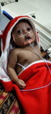 मुख्यमंत्री को किए एक ट्वीट से मासूम सिद्धार्थ को मिली तत्काल मदद, दिल की गंभीर बीमारी से पीड़ित 4 माह के सिद्धार्थ का इलाज कराएगी छत्तीसगढ़ सरकार..