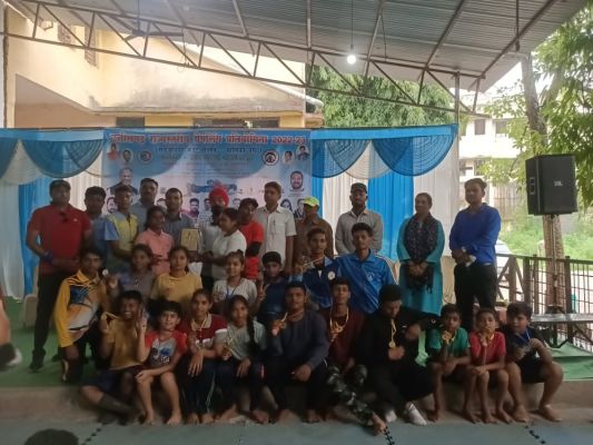 जिले को सबजूनियर  कैडेट ग्रेप्पलिंग (कुश्ती) टीम ने जीते सर्वाधिक पदक