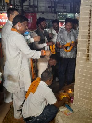 *वीआईपी रोड के नाम परिवर्तन पर भाजपा ने दिखाए तेवर*