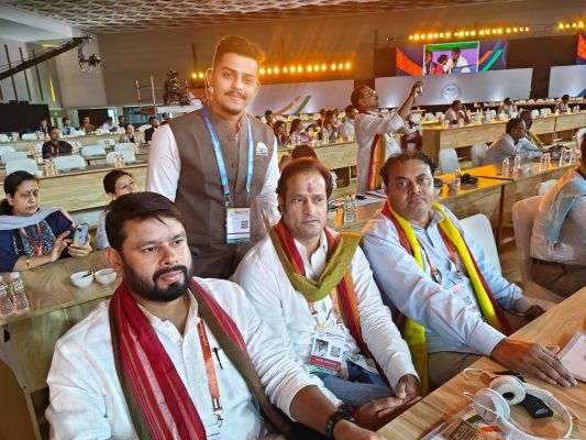 *तीन दिवसीय राष्ट्रीय अधिवेशन &lsquo;&lsquo;राष्ट्रीय विधायक सम्मेलन&rsquo;&rsquo; मुम्बई में शामिल हुए छत्तीसगढ़ के रायपुर पश्चिम विधायक विकास उपाध्याय*