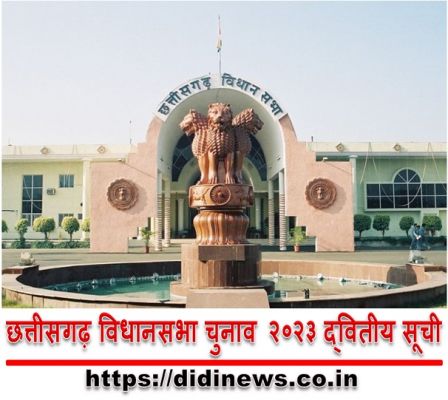 छत्तीसगढ़ विधानसभा चुनाव २०२३ द्वितीय सूची