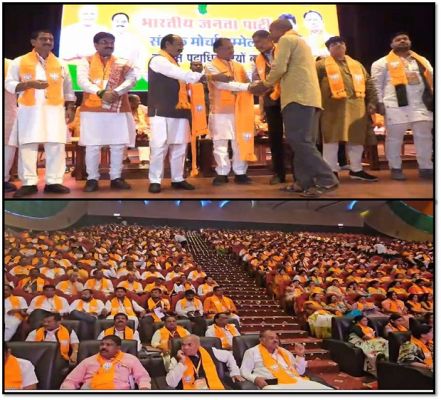 रायपुर: छत्तीसगढ़ में कांग्रेस को बड़ा झटका, 200 लोगों ने भाजपा में प्रवेश किया