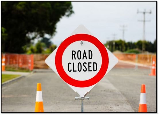 मोवा अंडर ब्रिज कमांक आर. व्ही. 5 को मरम्मत हेतु सड़क यातायात बंद रहेगा