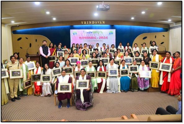 लावण्या फाउंडेशन द्वारा आयोजित कार्यक्रम "वुमनिया 2024" महिला दिवस के अवसर पर