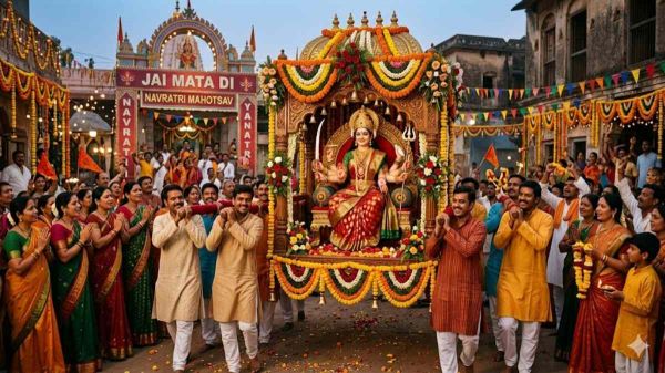 Chaitra Navratri 2026 : इस बार पालकी में बैठकर आएंगी माता, हर वाहन देता है आने वाले समय की परिस्थितियों का संकेत &hellip;