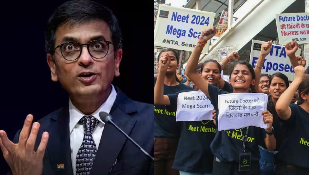 नीट परीक्षा से सरकार को 400 करोड़ रेवेन्यूः CJI चंद्रचूड़ ने पूछा- ऐसी परीक्षाओं से सरकार कितना कमाती है? सॉलिसिटर मेहता का जवाब सुन बोले- What.. इतना अधिक- NEET-UG Exam Paper Leak