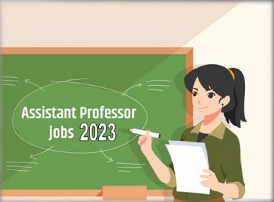 असिस्टेंट प्रोफेसर पदों के लिए निकली भर्ती,देखे
