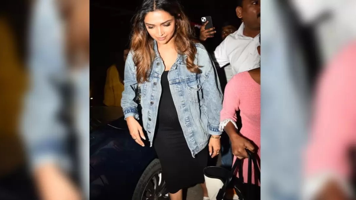 फैमिली के साथ डिनर पर निकली Deepika Padukone, ब्लैक बॉडी कॉन ड्रेस में दिखा बेबी बंप …
