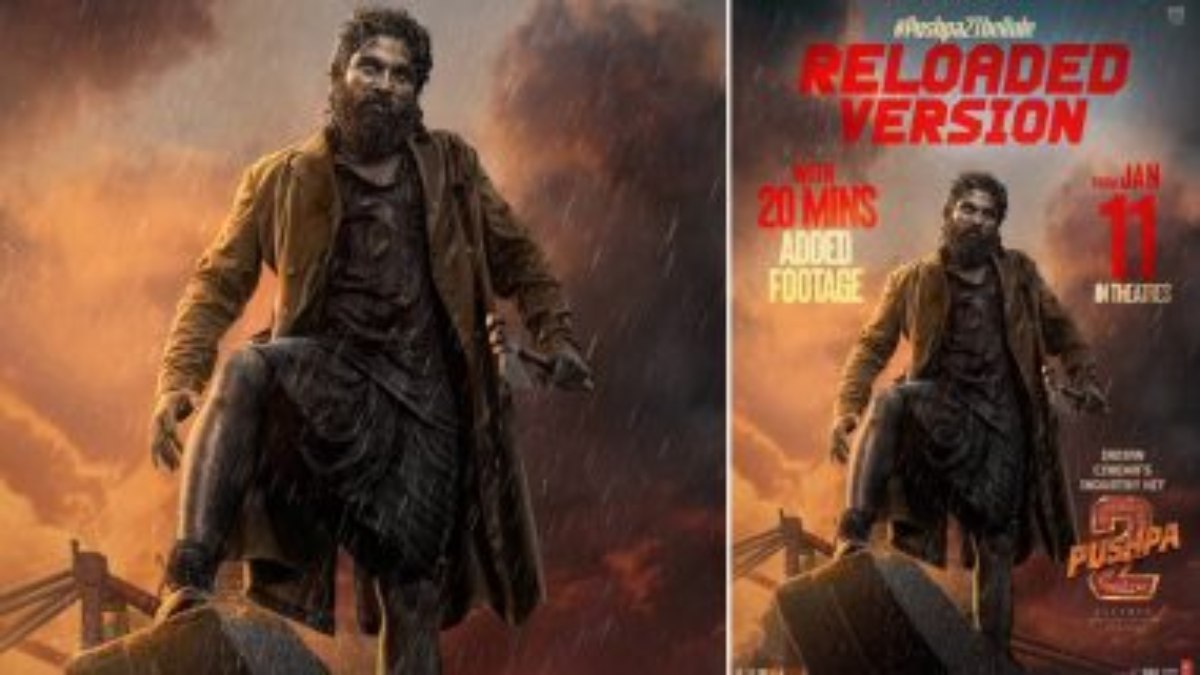 Pushpa 2 के मेकर्स ने बढ़ाई फैंस की एक्साइटमेंट, जल्द देखने मिलेगा 20 मिनट का Reloaded Version …