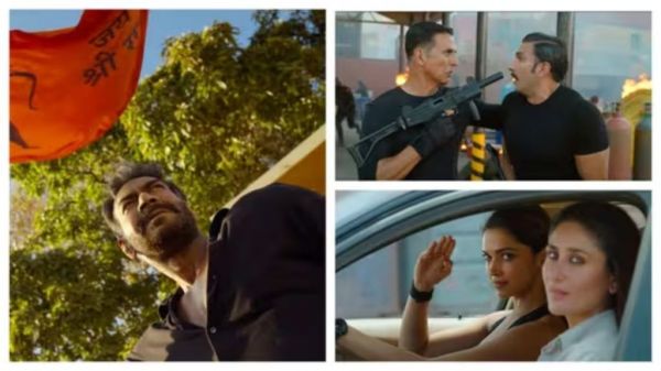 Singham Again का धमाकेदार ट्रेलर हुआ रिलीज, शेर की तरह दहाड़ते दिखे Ajay Devgn 