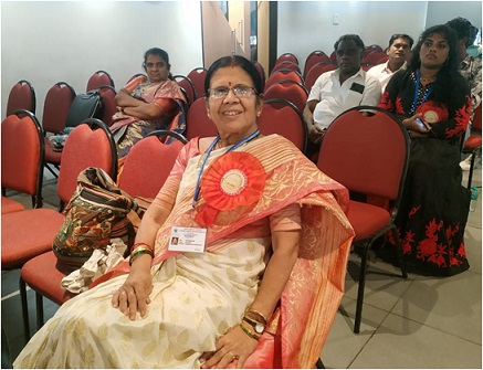 आज विशाखा पटनम में मुझे वर्ल्ड चैरिटी वेलफेयर फाउंडेशन द्वारा इंटरनेशनल सोशल हॉनरेबल से सम्मानित किया गया भारत भर से आए 100 अवार्डीज को सीता पेठा लाइब्रेरी में गणमान्य नागरिकों और तेलगु फिल्म अभिनेत्रियों द्वारा दिया गया।सभी मुख्य लोगों को अपने कार्य और विचार रखने आमंत्रित किया।मेरे पर्यावरण और ब्रेल के कार्यों की सभी ने सराहना की।दूसरे राज्यों में जब सम्मान मिलता है तो बहुत सुखद अनुभव होता है