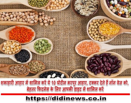 शकाहारी आहार में शामिल करें ये 10 प्रोटीन भरपूर आहार, टक्कर देते हैं नॉन वेज को, बेहतर फिटनेस के लिए आपकी डाइट में शामिल करें