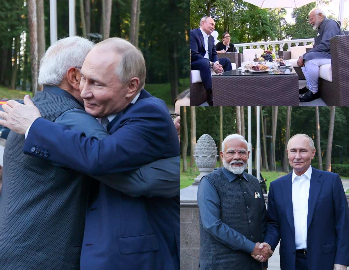 PM Modi Russia Visit: पुतिन ने PM मोदी को लगाया गले, प्राइवेट घर में रखा डिनर&hellip; खाने में प्रधानमंत्री को दिए कई तरह के पकवान