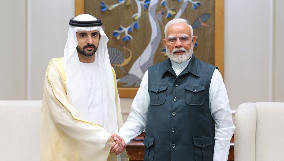 भारत दौरे पर पहुंचे दुबई के क्राउन प्रिंस मोहम्मद बिन राशिद, पीएम मोदी से की मुलाकात, जानें भारत-यूएई के बीच क्या-क्या हुई डील