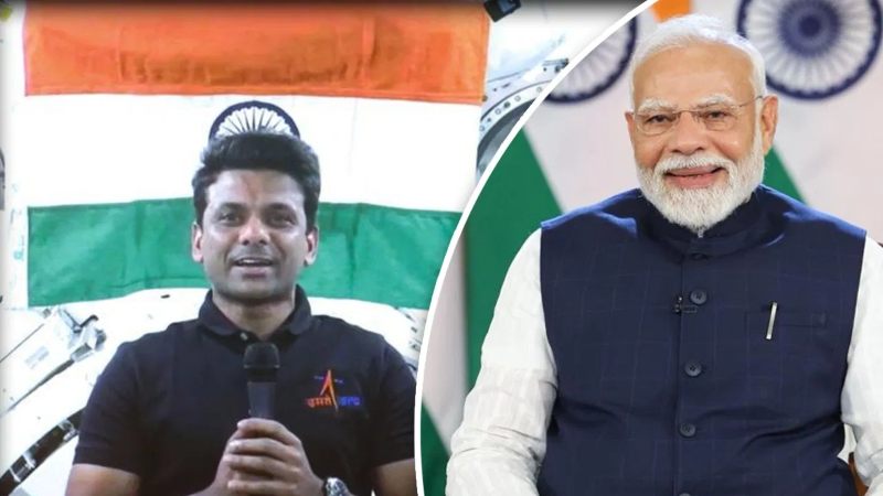 PM नरेंद्र मोदी ने ग्रुप कैप्टन शुभांशु शुक्ला से की बातचीत, बधाई देते हुए बढ़ाया उत्साह