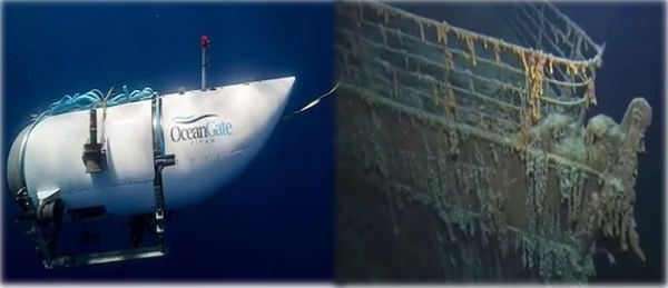 लापता पनडुब्बी को ढूंढने के दौरान टाइटैनिक के पास मिला मलबा, पनडुब्बी में कुल पांच लोग थे सवार...