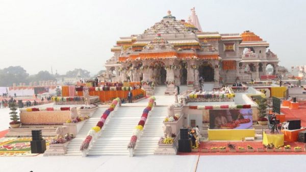 अयोध्या के राम मंदिर को बम से उड़ाने की धमकी ,अयोध्या में अलर्ट जारी